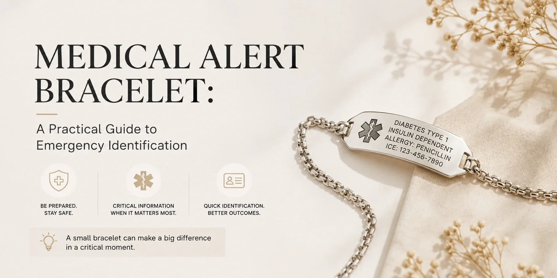 Medical Alert Bracelet: A Practical Guide to Emergency Identification