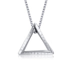 Stainless Steel Viking Valknut Rune Pendant Necklace
