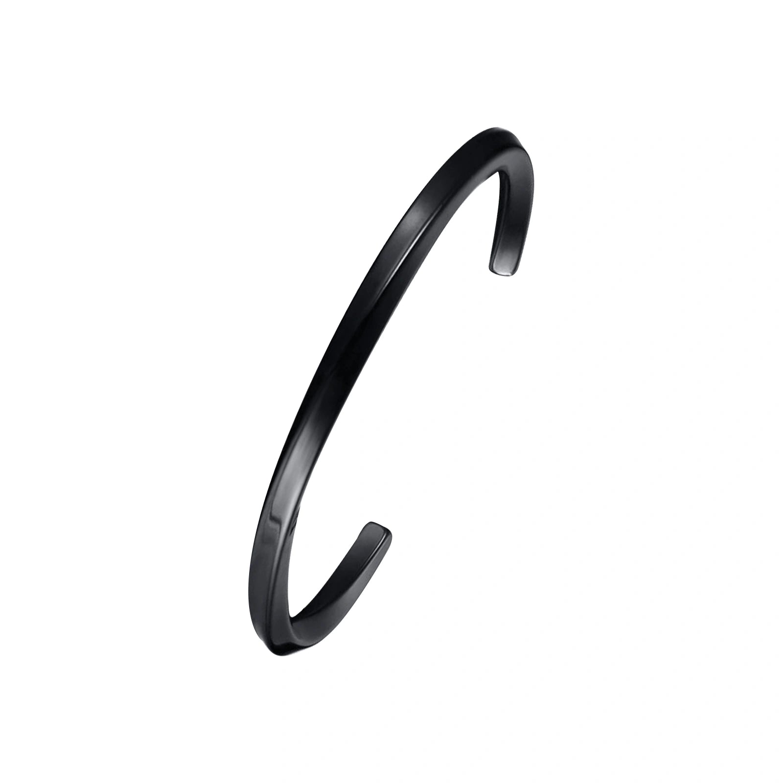 Mobius Twist Cuff Stainless Steel Bracelet