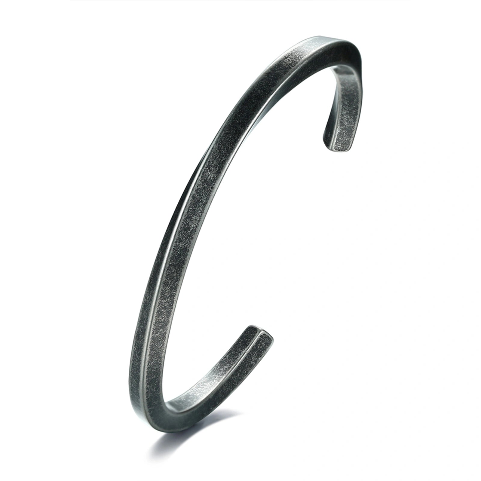 Mobius Twist Cuff Stainless Steel Bracelet