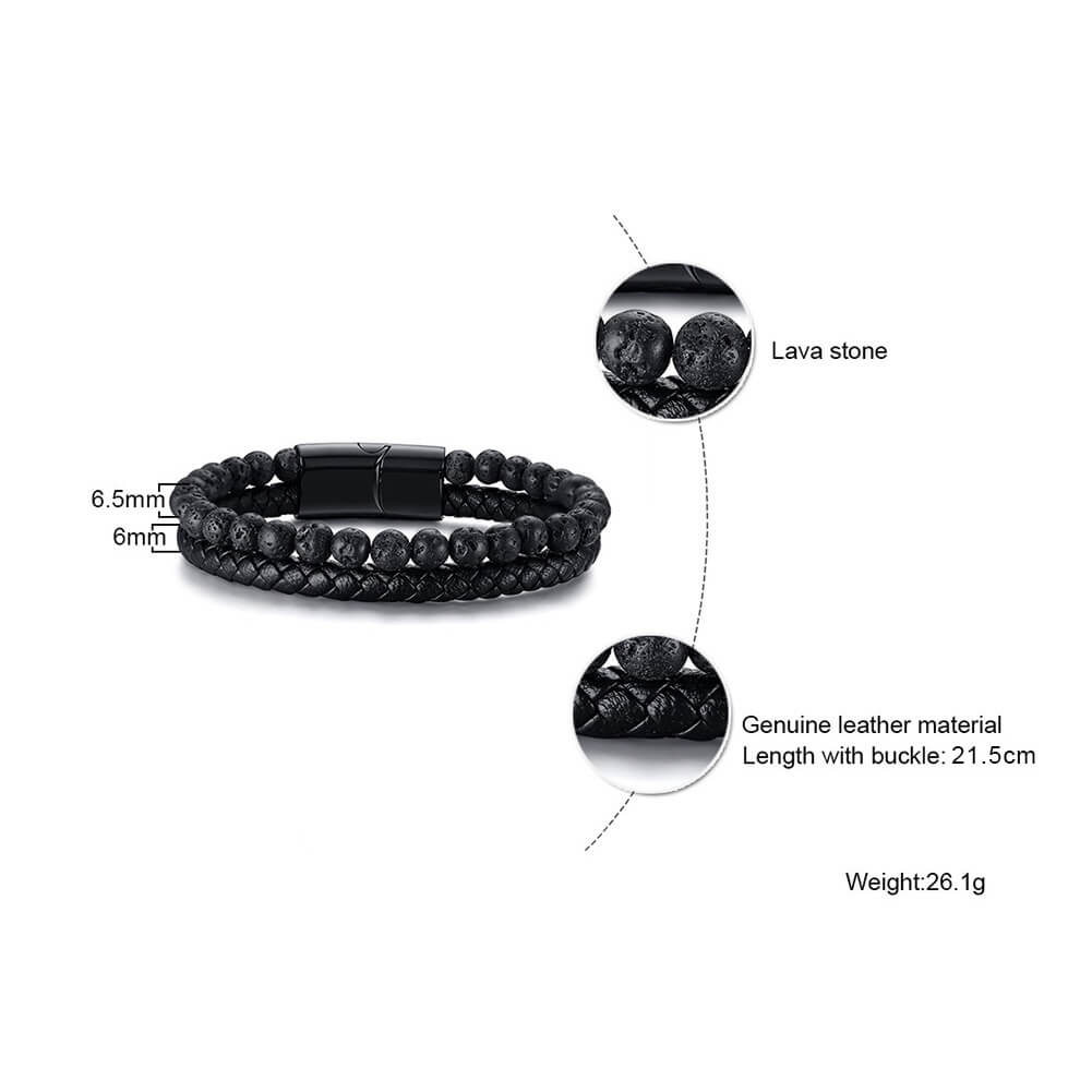 Lava beads
