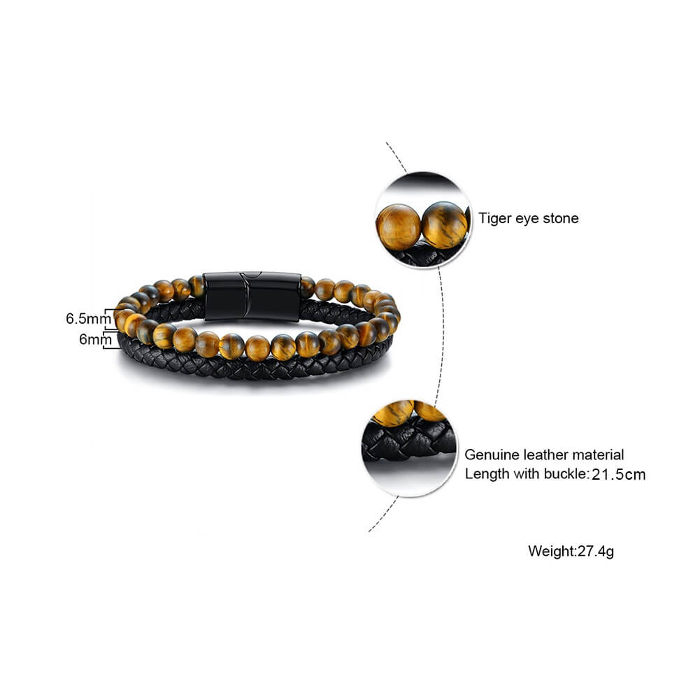 Tiger eyes beads