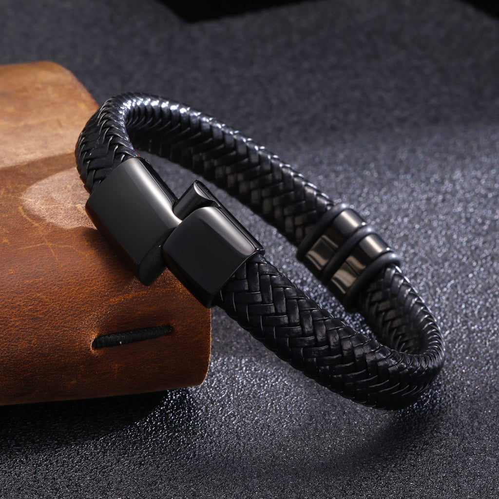Personalized Leather Bracelet
