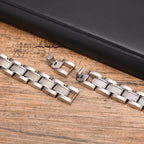 Personalized Medical Alert Bracelet, Custom Engraved Stainless Steel Emergency ID