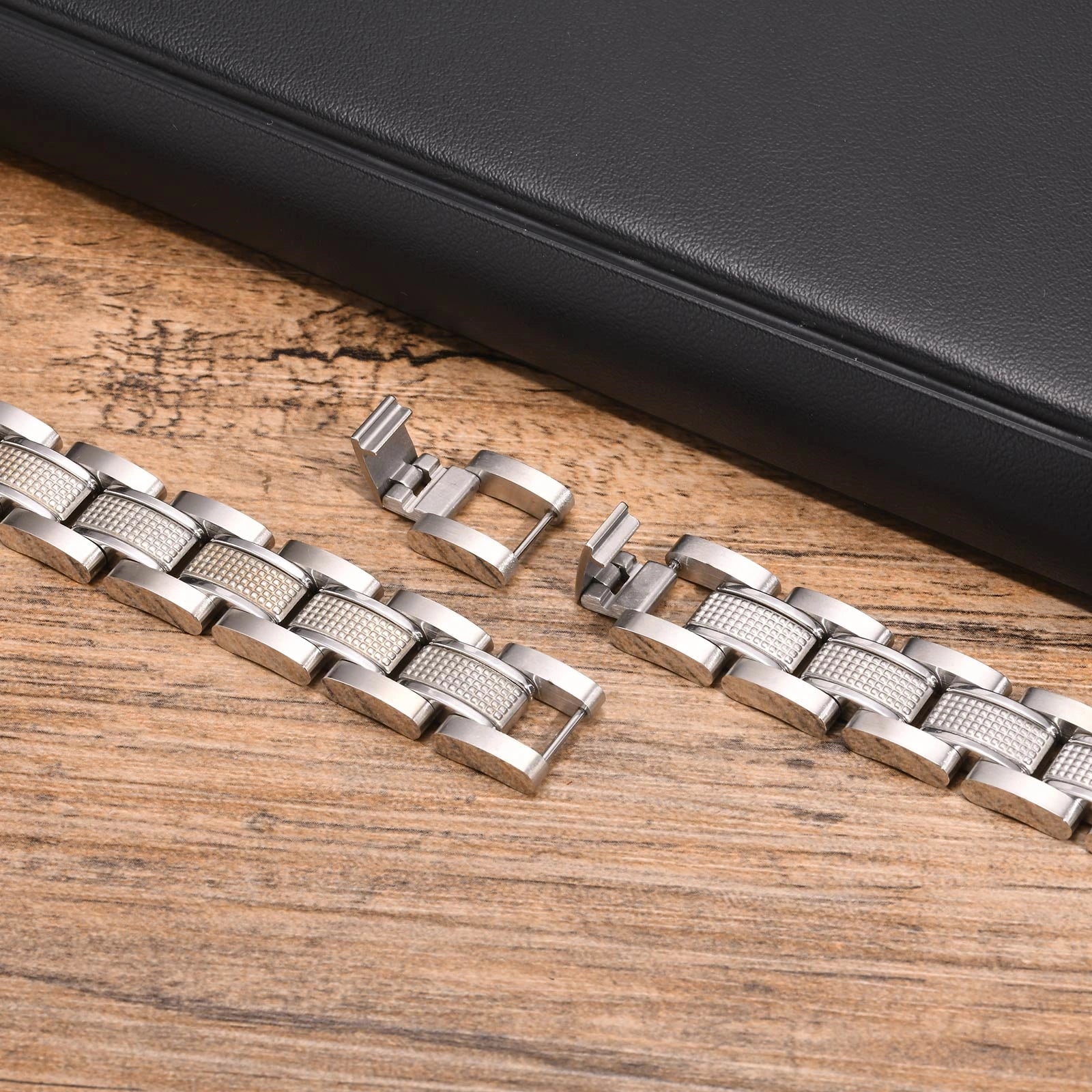 Personalized Medical Alert Bracelet, Custom Engraved Stainless Steel Emergency ID