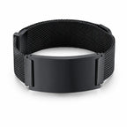 Custom Medical Alert ID Mesh stainless steel bracelet