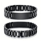Men's Classic Steel Medical ID Bracelet