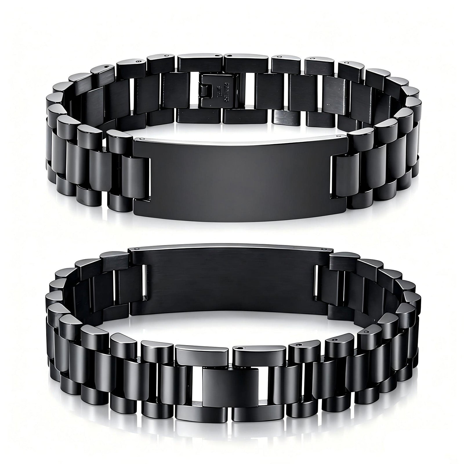 Men's Classic Steel Medical ID Bracelet