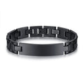 Stainless Steel Link Chain Bracelet – Adjustable Fit