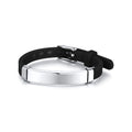 Personalized Stainless Steel Silicone Medical Alert Bracelet For Kids