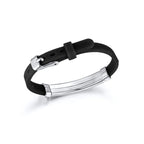 Personalized Stainless Steel Silicone Medical Alert Bracelet For Kids