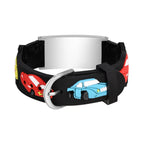 Personalized Kids Medical ID Bracelet with Racing Car Silicone Band