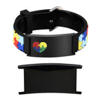 Personalized Kids Silicone Medical ID Bracelet | Emergency Contact Wristband