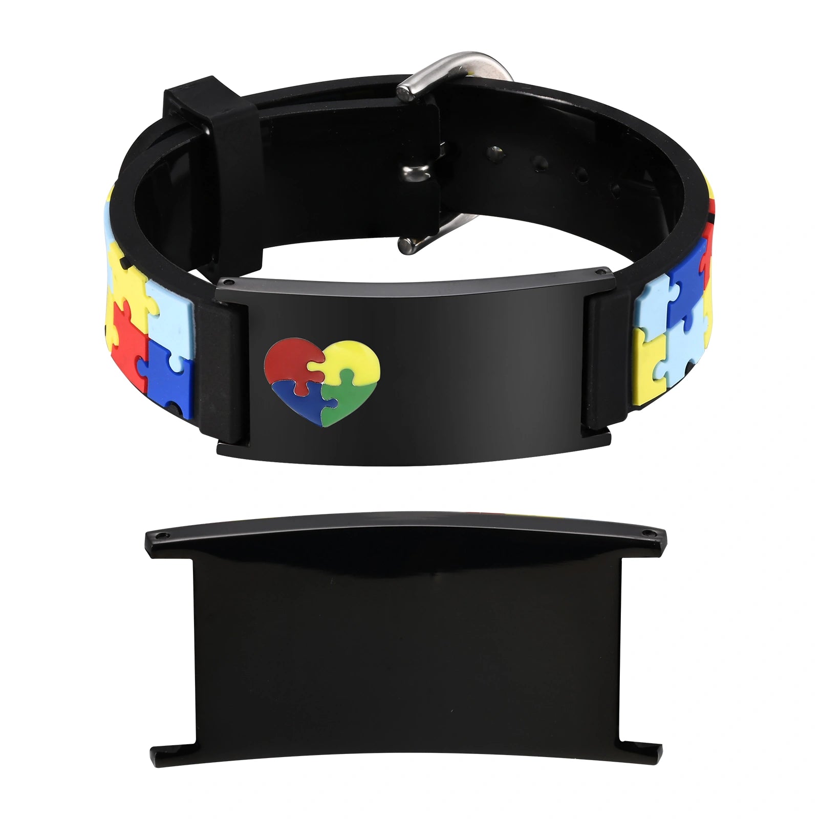Personalized Kids Silicone Medical ID Bracelet | Emergency Contact Wristband