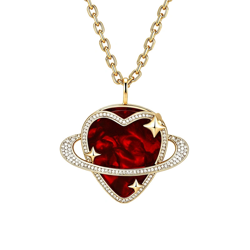 Orbit Guitar Pick Holder Necklace for Guitarists