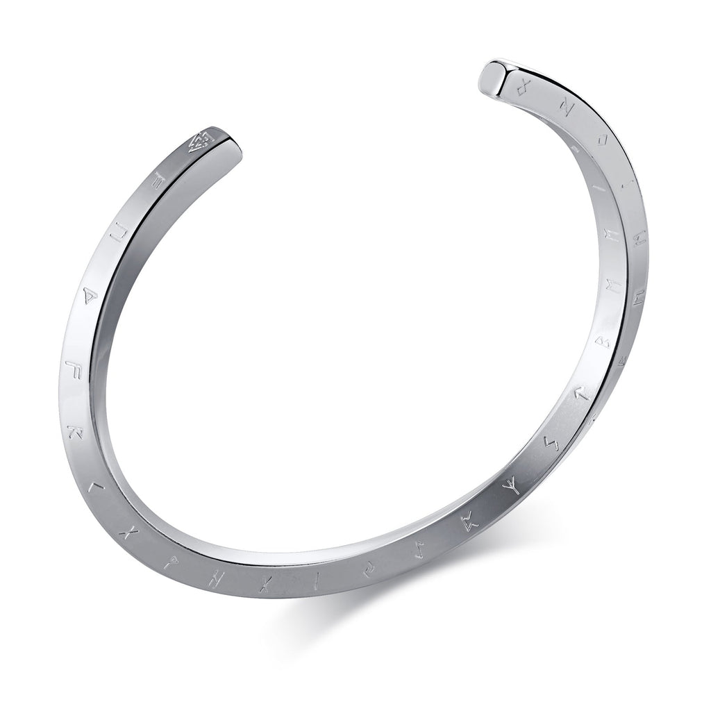 Viking Thunder Hammer Stainless Steel Cuff Bracelet
