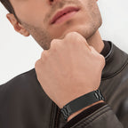 Men's Classic Steel Medical ID Bracelet