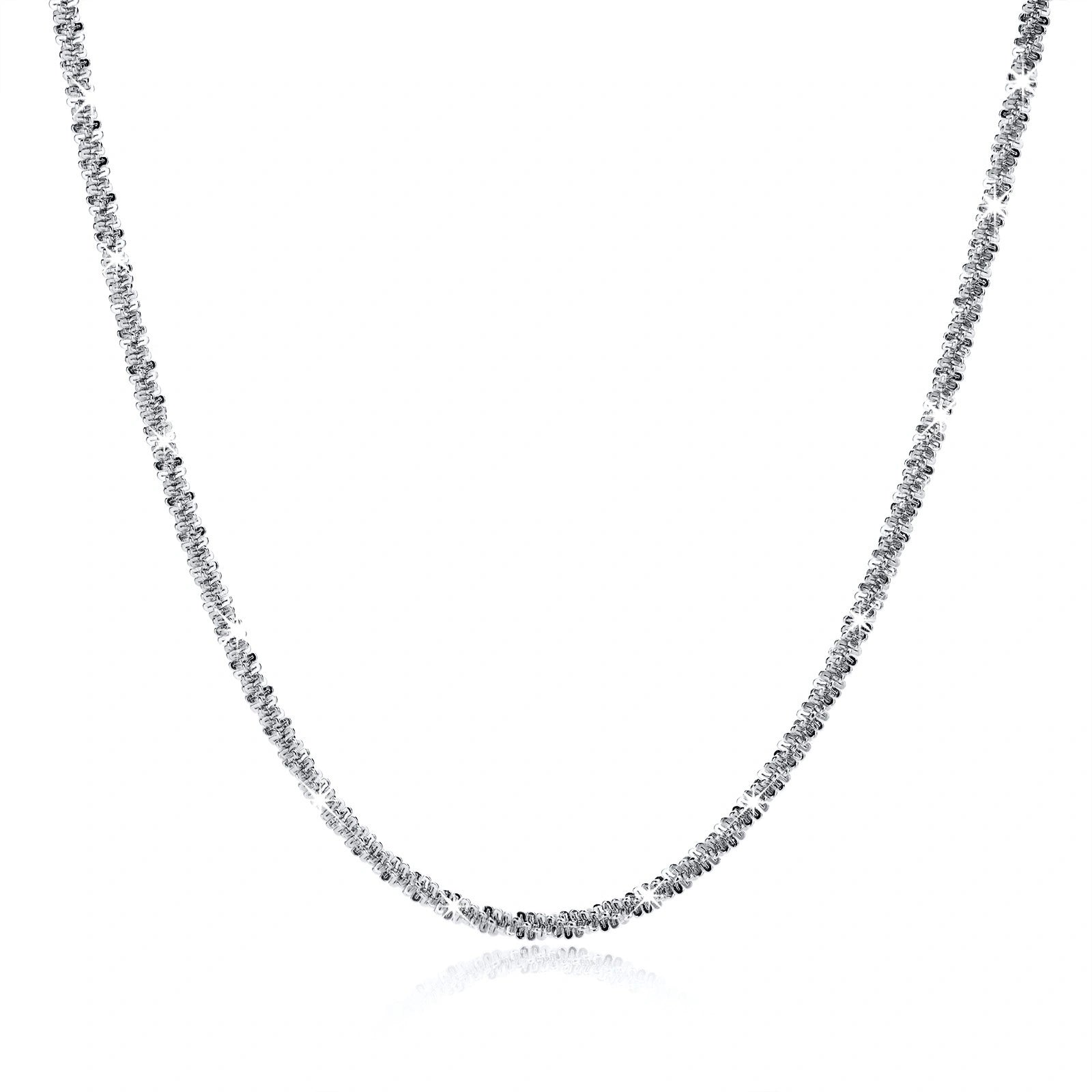 Gold Stainless Steel Stardust Chain Necklace for Women