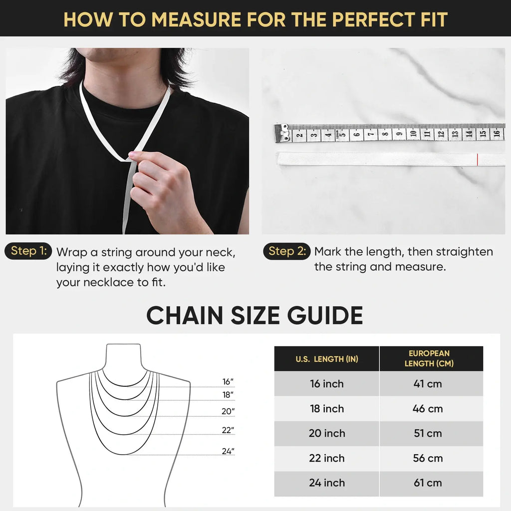 Layered Snake & Herringbone Stainless Steel Chain Necklace