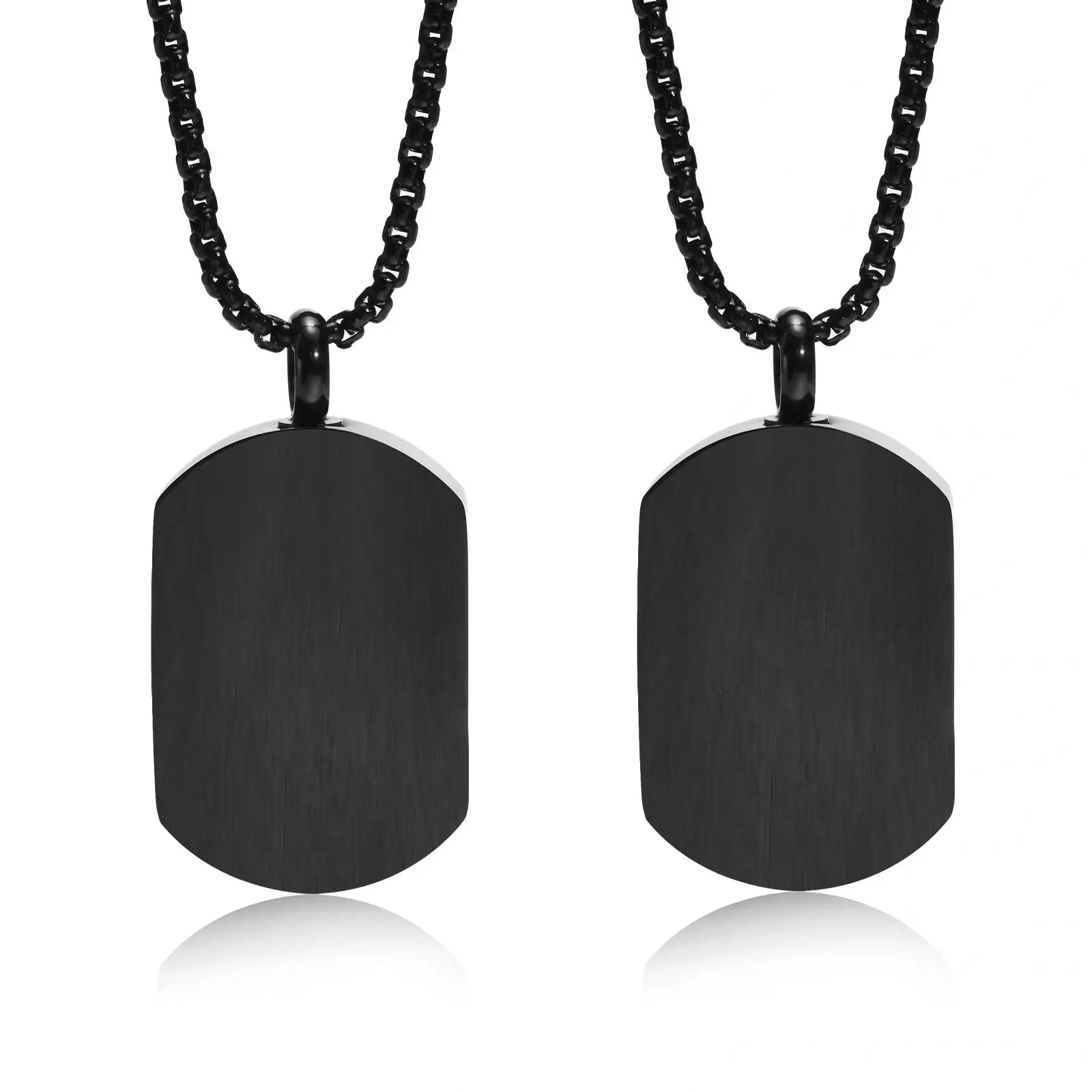 Personalized Cremation Keepsake Necklace with Custom Photo & Engraving
