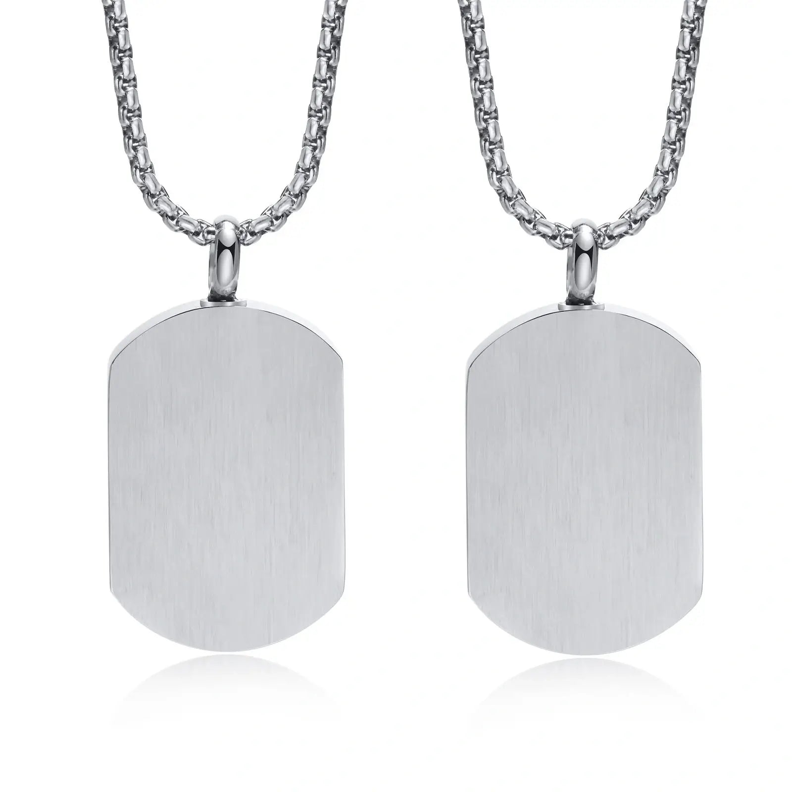 Personalized Cremation Keepsake Necklace with Custom Photo & Engraving