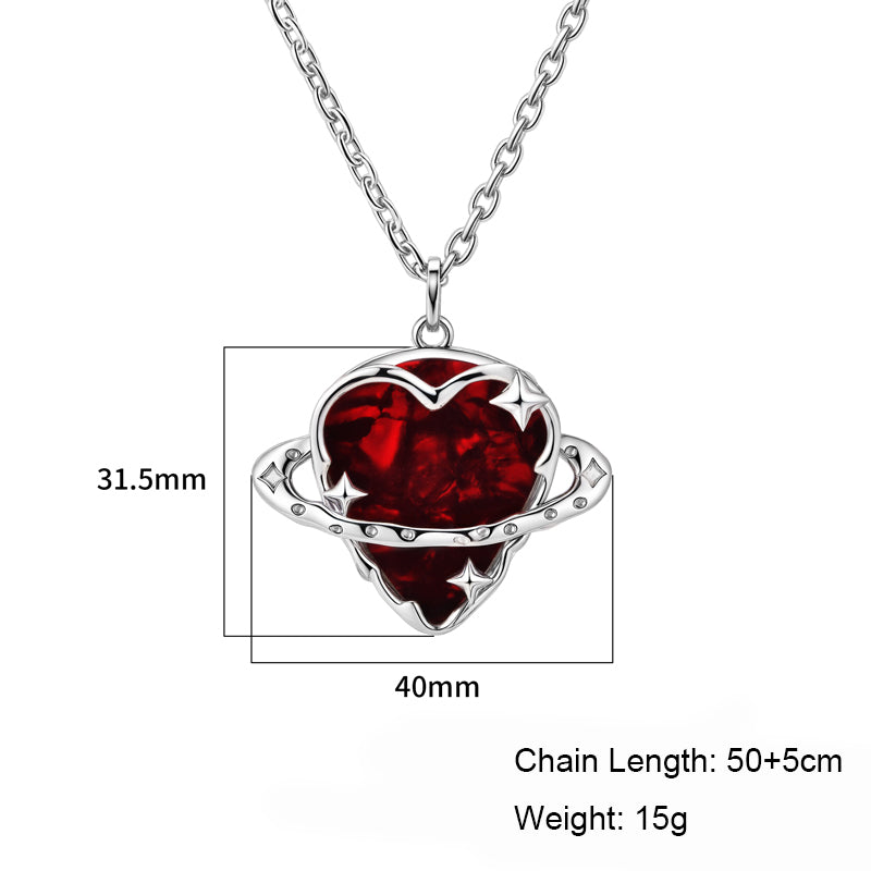 Orbit Guitar Pick Holder Pendant Necklace